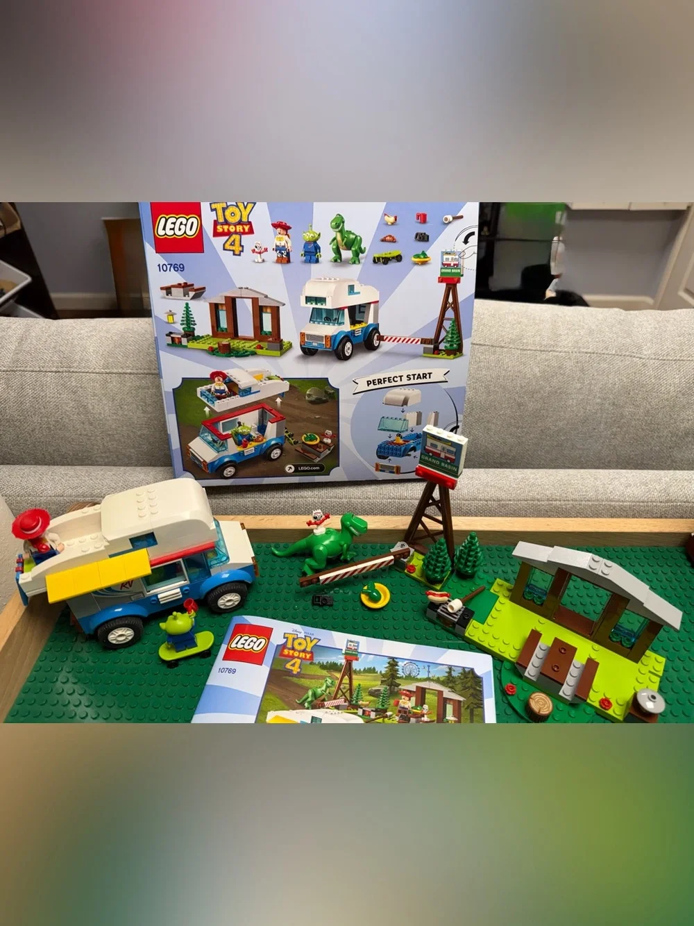 Complete LEGO 10769 Toy Story 4 RV Vacation